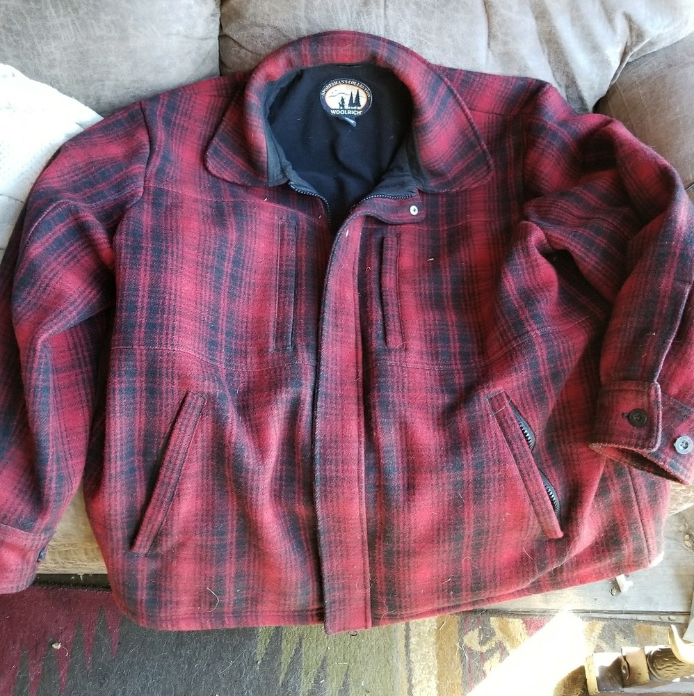 Woolrich Buffalo Plaid Wool Jacket